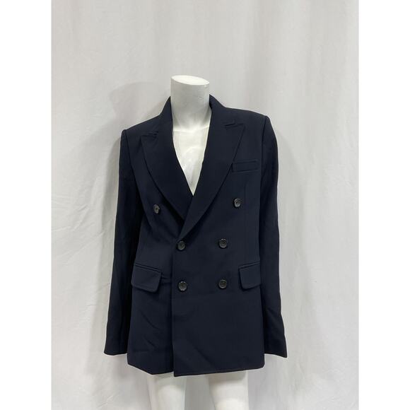 Alc Ltd 'Declan' Navy Polyester Tailored Jacket Size 2 - Picture 2 of 5